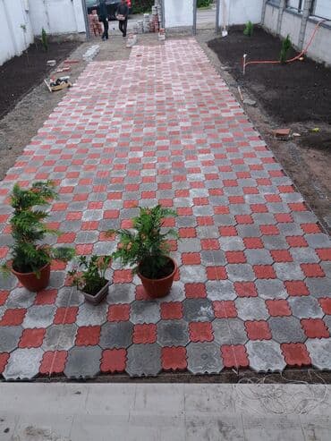 брусчатка бишкек дом брусчатки'' тротуарная плитка бордюры бишкек: Бордюр, Гарантия, Бесплатный выезд, Бесплатная доставка — 20