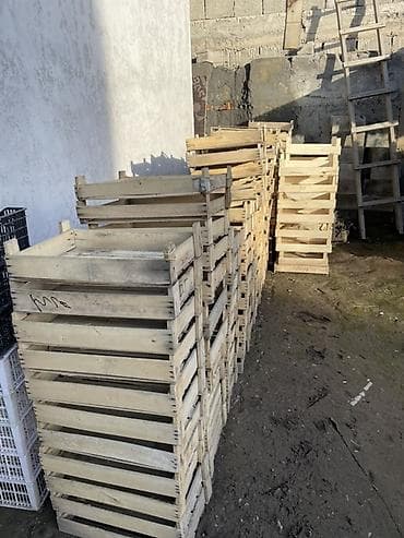 мешки сеточные: Пластиковый Ящик, Б/у — 8