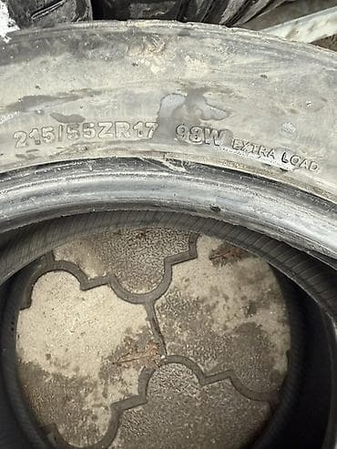 летние шины в рассрочку: Летние шины 215/55 ZR17 98W 
2500сом комплект — 3