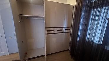 шкаф с подсветкой: Шкаф для одежды, Б/у, Прямой, МДФ — 2