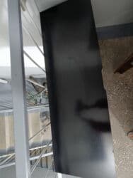 индикаторная стойка: Тумба и подставка для телевизора, Б/у, Напольная, Самовывоз, цвет - Черный — 3