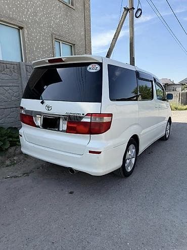 таета виж 7 мест: Toyota Alphard: 2004 г., 3 л, Автомат, Газ, Минивэн — 9