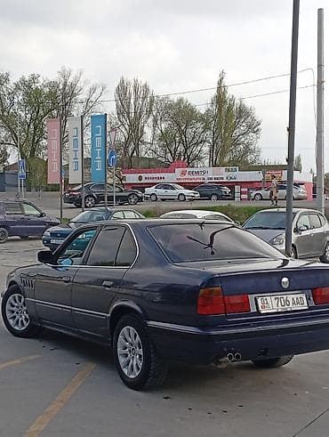Транспорт: BMW 5 series: 1990 г., 2.5 л, Кол менен иштөөчү, Бензин, Седан — 4