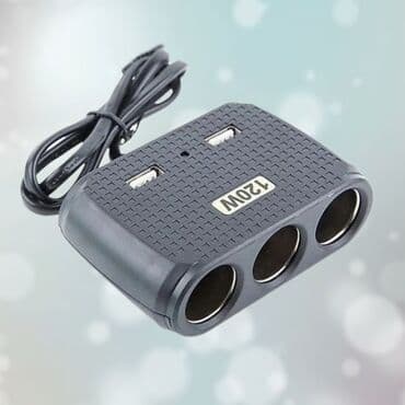 навигаторы: Разветвитель тройник в прикуриватель с двумя выходами USB предназначен — 4