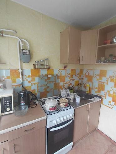 Батирлер: 1 бөлмө, 32 м², 6-мкр 104-серия, 4 кабат, Косметикалык оңдоо — 6