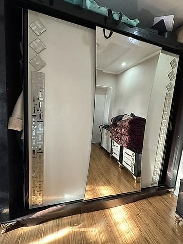 Уход и хранение одежды: Шкаф купе, С зеркалом — 1