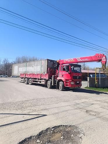 машина кран: 18тонник кран 19 метр стрела 25 тонна груз с бортами для груза — 2