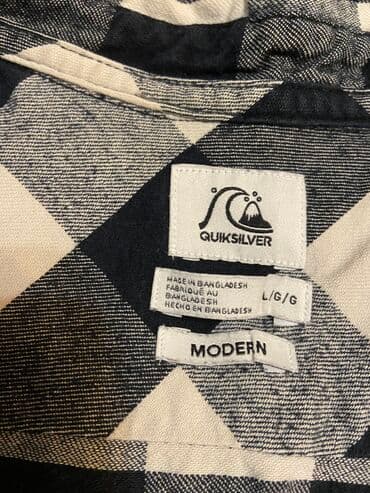 меняю на рекс: Продам Рубашку мужскую Quiksilver (размер L) — 4