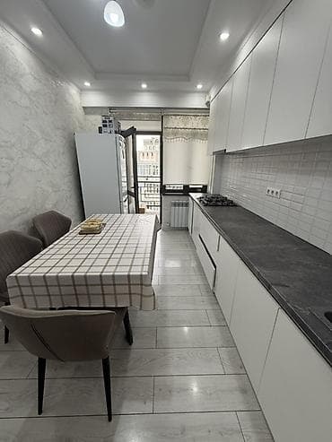 Недвижимость: 2 комнаты, 74 м², Джал мкр (в т.ч. Верхний, Нижний, Средний) 9 этаж, Свежий ремонт — 4
