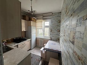 flat osh: 2 комнаты, 49 м², 105 серия, 4 этаж, Косметический ремонт — 5