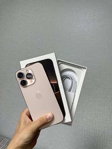 iphone pro max 16: IPhone 16 Pro, 256 ГБ, Desert Titanium, Кабель, Коробка, 90 % — 7
