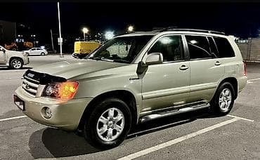 срочно только нал: Toyota Highlander: 2003 г., 3 л, Автомат, Бензин, Кроссовер — 2