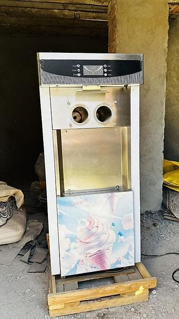 рожок: Профессиональный фризер для мягкого мороженого (двухбункерный) - — 3