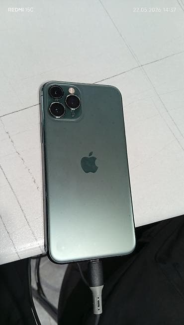 iphone 13 pro mac: IPhone 11 Pro, Matte Midnight Green, Кабель — 2
