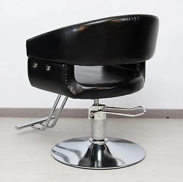 визажный: Парикмахерское кресло с гидравлическим подъёмом - Обивка: гладкая — 2