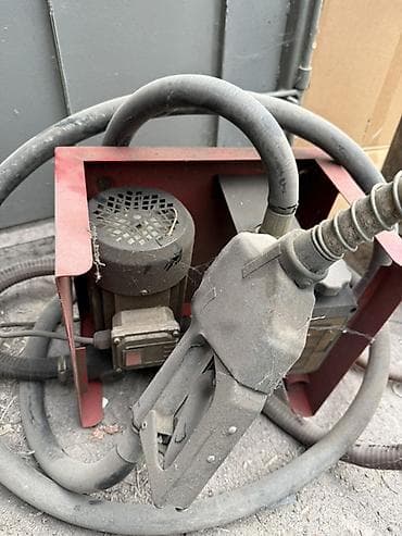 Упаковочные товары: Электрический топливный насос с пистолетом и счётчиком - Комплект — 5