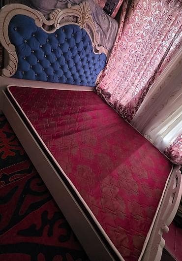 Гарнитуры для прихожей: Спальный гарнитур, Б/у, Шкаф, Кыргызстан, цвет - Белый — 5