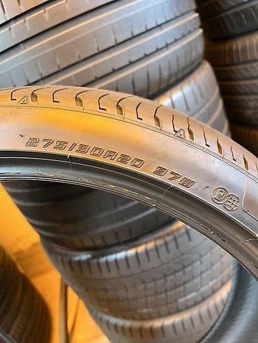 Транспорт: Шины 275 / 30 / R 20, Лето, Б/у, Пара, Япония, Dunlop — 5