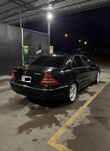 c class: Mercedes-Benz C-Class: 2001 г., 2.6 л, Бензиновая, Седан — 1