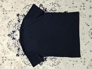 tech fleese: Футболка Moncler, мужская, размер L. - Цвет: темно-синий. - Крой — 4