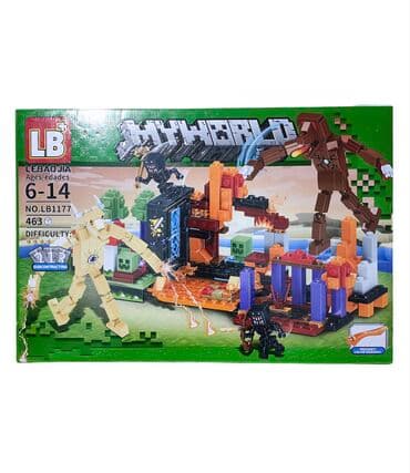 лего дом: Конструктор My World: Битва в Нижнем Мире Minecraft! 463 деталей! — 1