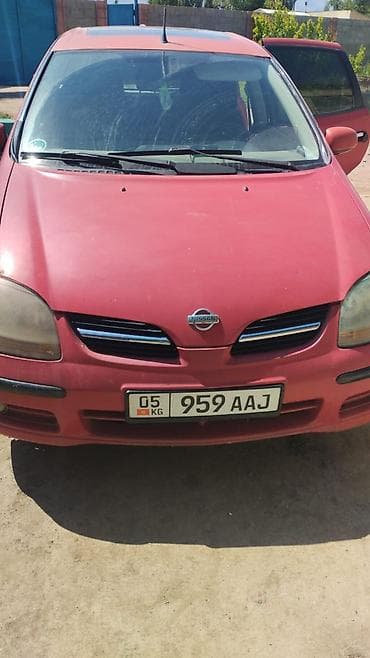 70 сом: Nissan Almera Tino: 2002 г., 1.8 л, Кол менен иштөөчү, Бензин, Хетчбек — 4