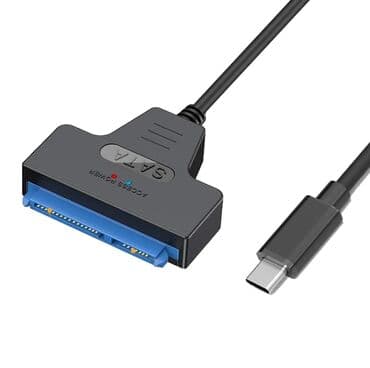 переходник на жесткий диск: Адаптер SATA к USB 2.0/3.0./Type-C для подключения 2.5 дюймового — 2