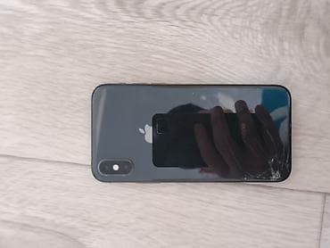 touch id: IPhone Xs, Б/у, 64 ГБ, Черный, Защитное стекло, 72 % — 2