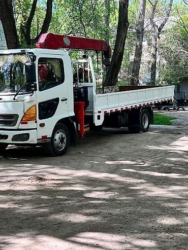 Услуги бортового манипулятора (кран-борта) - Грузовой автомобиль с lalafo.kg да Услуги бортового манипулятора (кран-борта) - Грузовой автомобиль с