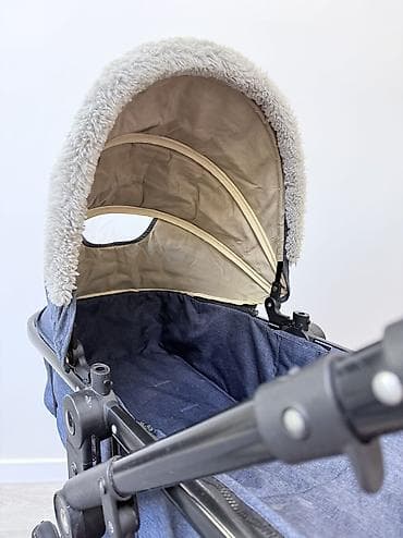 автолюлька nania: Продаётся коляска с автокреслом в отличном состоянии. Тёмно-синего — 7