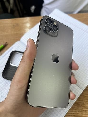 12 про: IPhone 12 Pro, 128 ГБ, Графит, Чехол, 74 % — 5