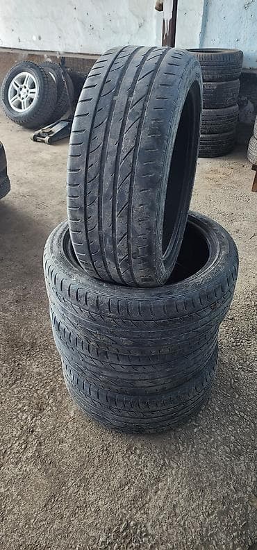 Шины 225 / 45 / R 18, Лето, Б/у, Комплект, Легковые, Китай, Sailun