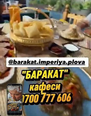 Бизнес үчүн жабдуулар: Империя плова Баракат, ХАЛАЛЬ Множество вкуснейших блюд восточной и — 8