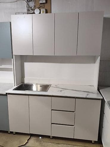 Кухонный гарнитур, цвет - Белый