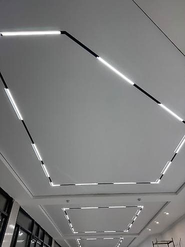Линейные встраиваемые светильники для потолка - Современная система at lalafo.kg Линейные встраиваемые светильники для потолка - Современная система