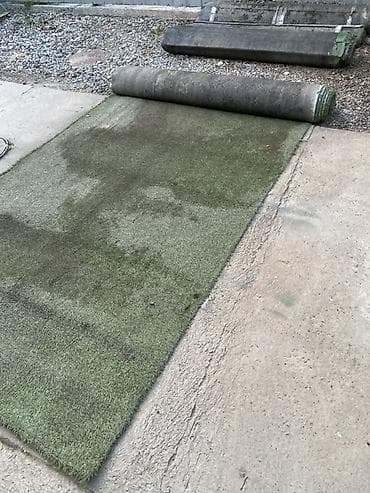 рулонные: 400 сом за квадратный метр Искусственная трава в рулонах - Материал — 2