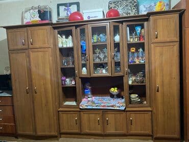 стенка для зал: Гарнитур для зала, Б/у — 1