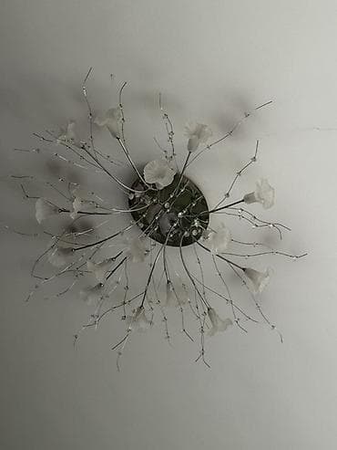 Потолочная люстра декоративный «Цветы» - Тип: потолочная