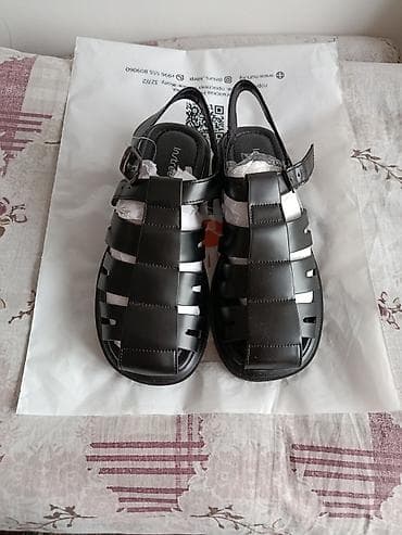 лининг шлепки: Босоножки, 36, Instreet, Новый, цвет - Черный, Самовывоз — 1