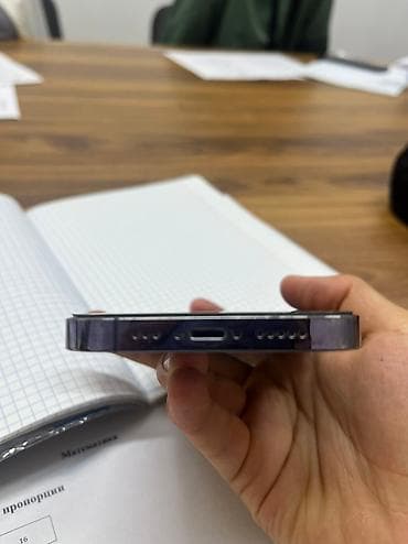 ipone 5: IPhone 14 Pro, Б/у, 256 ГБ, Deep Purple, 87 % — 4