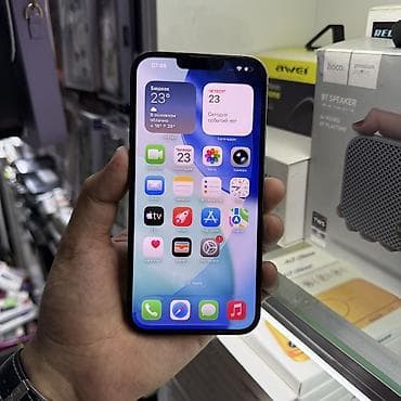 IPhone 13 Pro Max, Б/у, 256 ГБ, Графит, Чехол, 84 % — 3