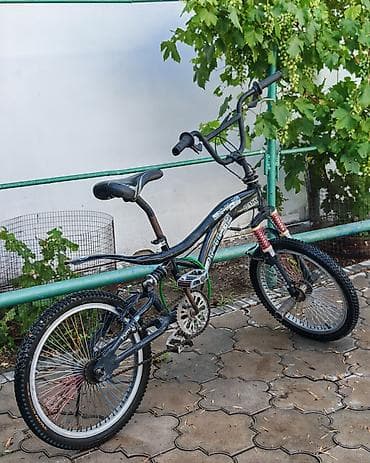 Велосипеды: BMX-велосипед с двойной подвеской. Основные характеристики: - Тип — 1