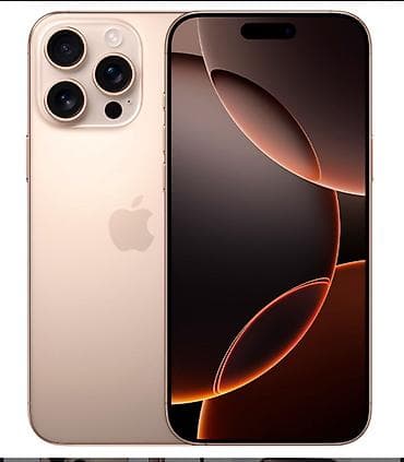 iphone xs pro: Apple iPhone 16 Pro Max, цвет светло‑золотистый (Natural Titanium/Gold — 1