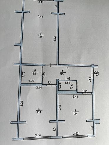 Новостройки от застройщика: 3 комнаты, 68 м² — 2