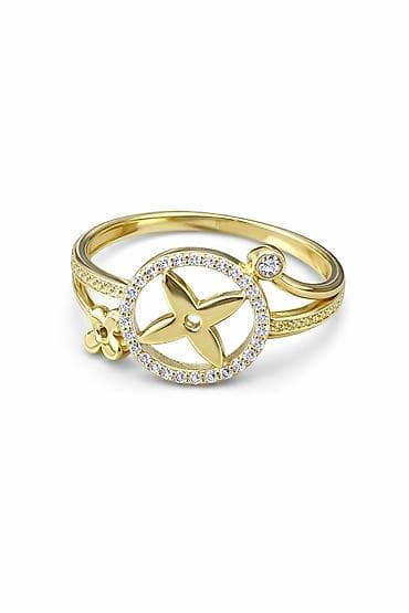zamir: Кольцо из желтого золота 585 Louis Vuitton Описание: - Артикул: 37584 — 1