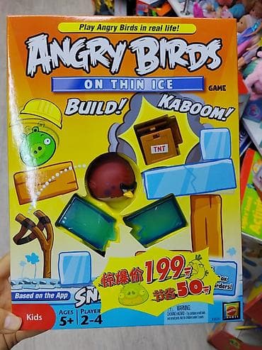 games sony: Настольная игра Angry Birds: On Thin Ice (Mattel Games) - Игра по — 1