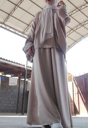 made: Костюм с юбкой, Модель юбки: Прямая, Макси, Топ, Made in KG, XL — 3