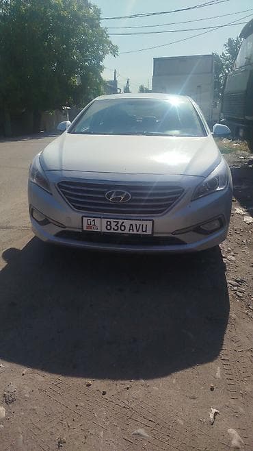 бир: Hyundai Sonata: 2016 г., 2 л, Автомат, Газ, Седан — 3