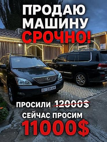 Lexus RX: 2004 г., 3.3 л, Автомат, Бензин, Кроссовер