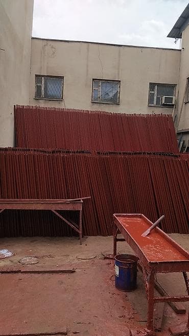 Металлические заборные секции (штакет/решётка), окрашенные — 1